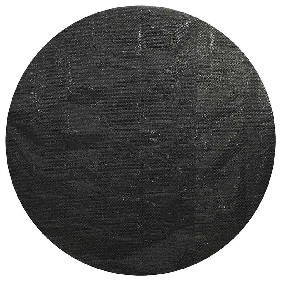 Couverture de piscine Noir 210 cm PE - 3