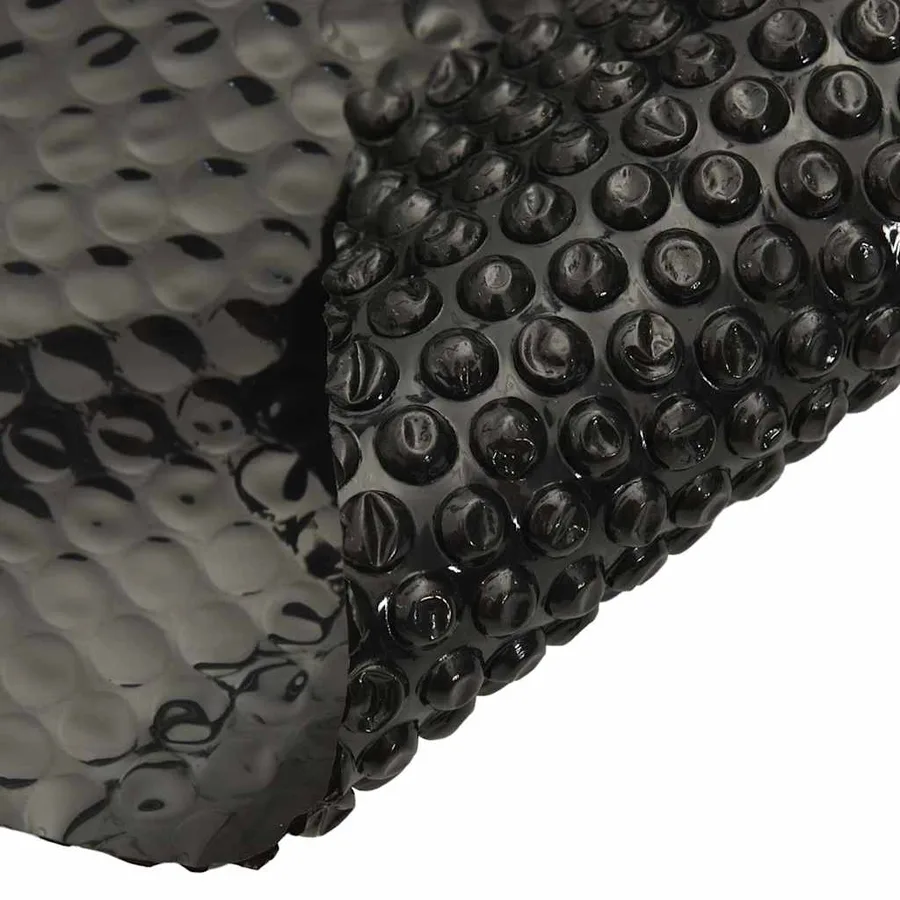 Couverture de piscine Noir 210 cm PE - 4