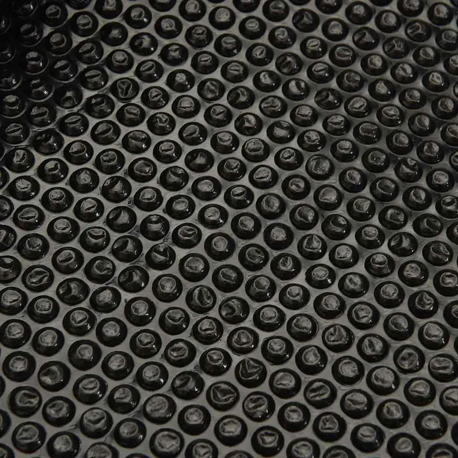 Couverture de piscine Noir 210 cm PE - 5