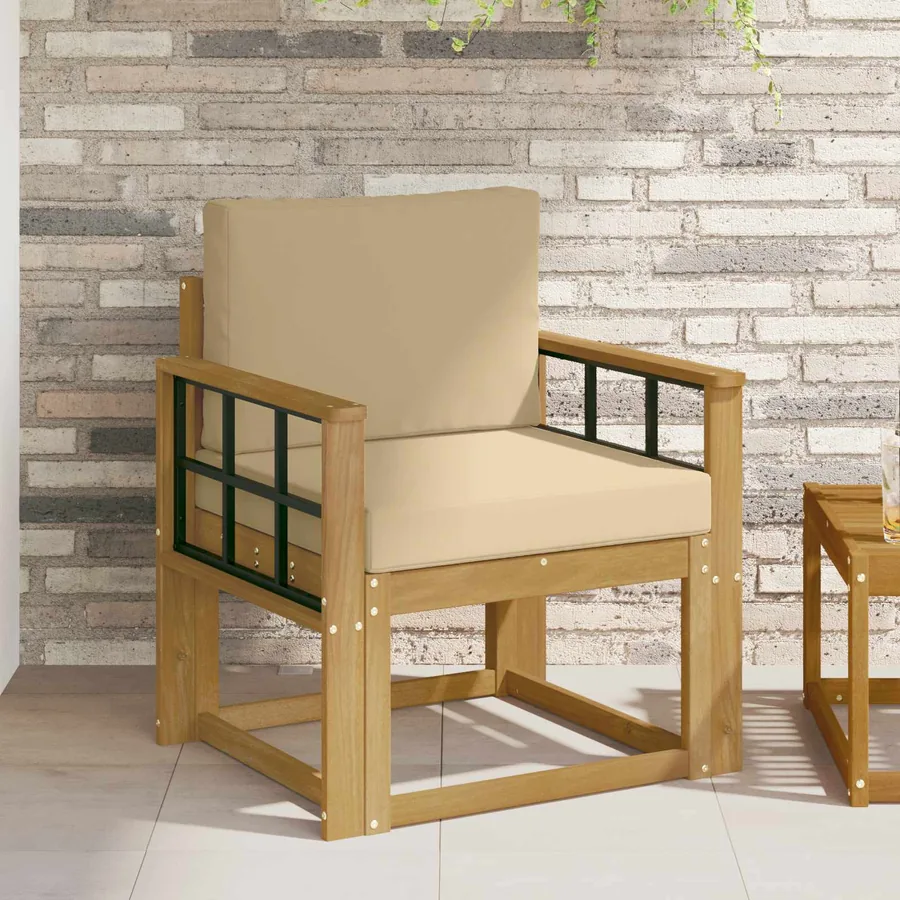 2 Pièce Ensemble de canapés d'extérieur Polyester
