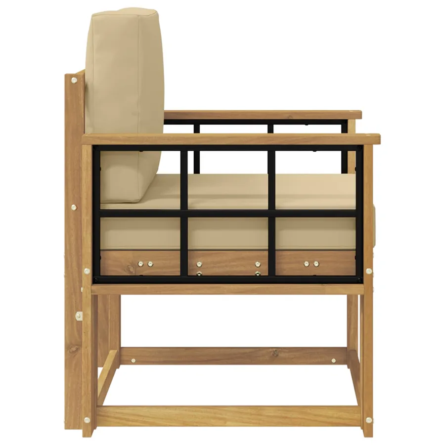 2 Pièce Ensemble de canapés d'extérieur Polyester - 4