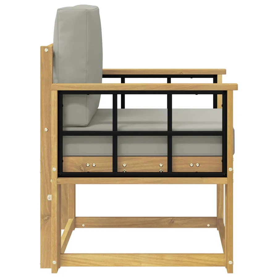 2 Pièce Ensemble de canapés d'extérieur Polyester - 4