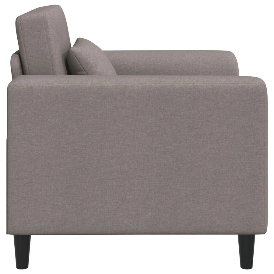 Fauteuil Taupe Tissu - 4