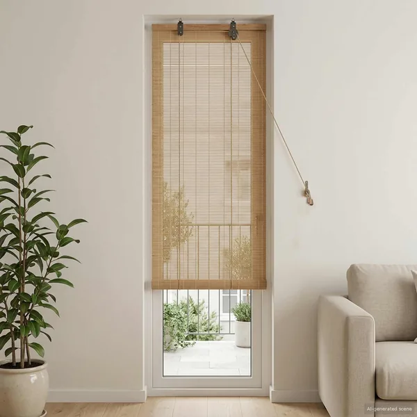 Store enrouleur Marron 70 x 220 cm Bambou