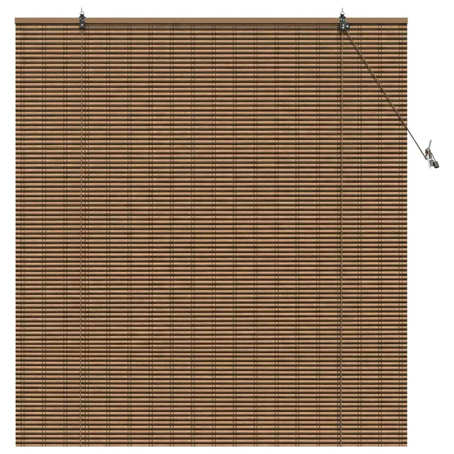 Store enrouleur Marron 160 x 160 cm Bambou - 3