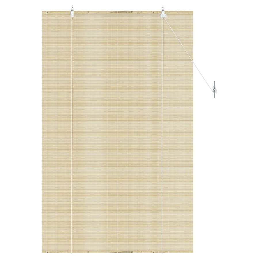 Store enrouleur Naturel 110 x 160 cm Bambou - 2