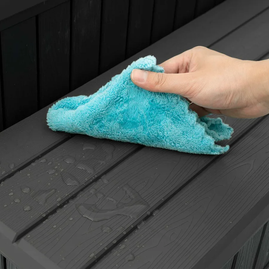 Marchepied de bain à remous avec rangement 2 étapes Noir PP - 8