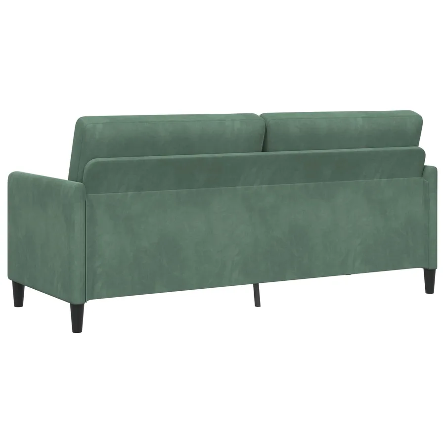 Sofa avec rangement Vert Mer 192 x 78 x 87 cm Polyester - 5