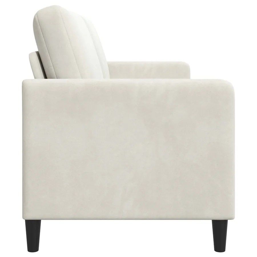 Sofa avec rangement Crème 172 x 78 x 87 cm Polyester - 5