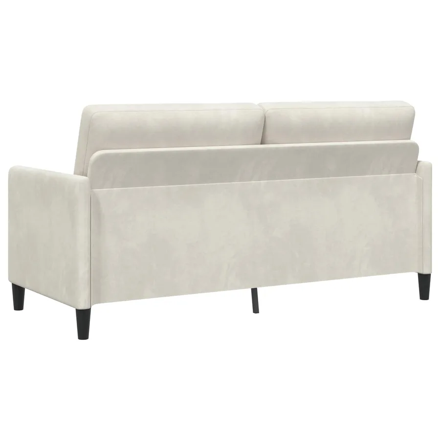 Sofa avec rangement Crème 172 x 78 x 87 cm Polyester - 6