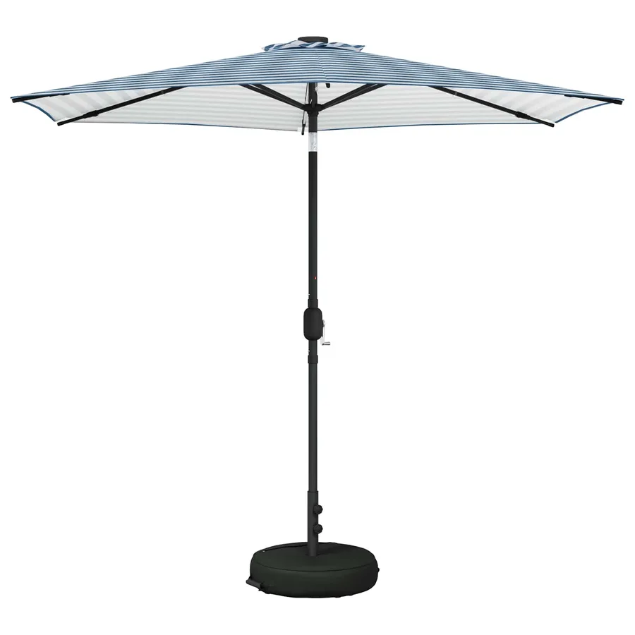 Parasol de jardin avec lumières LED et base 270 x 270 cm - 2