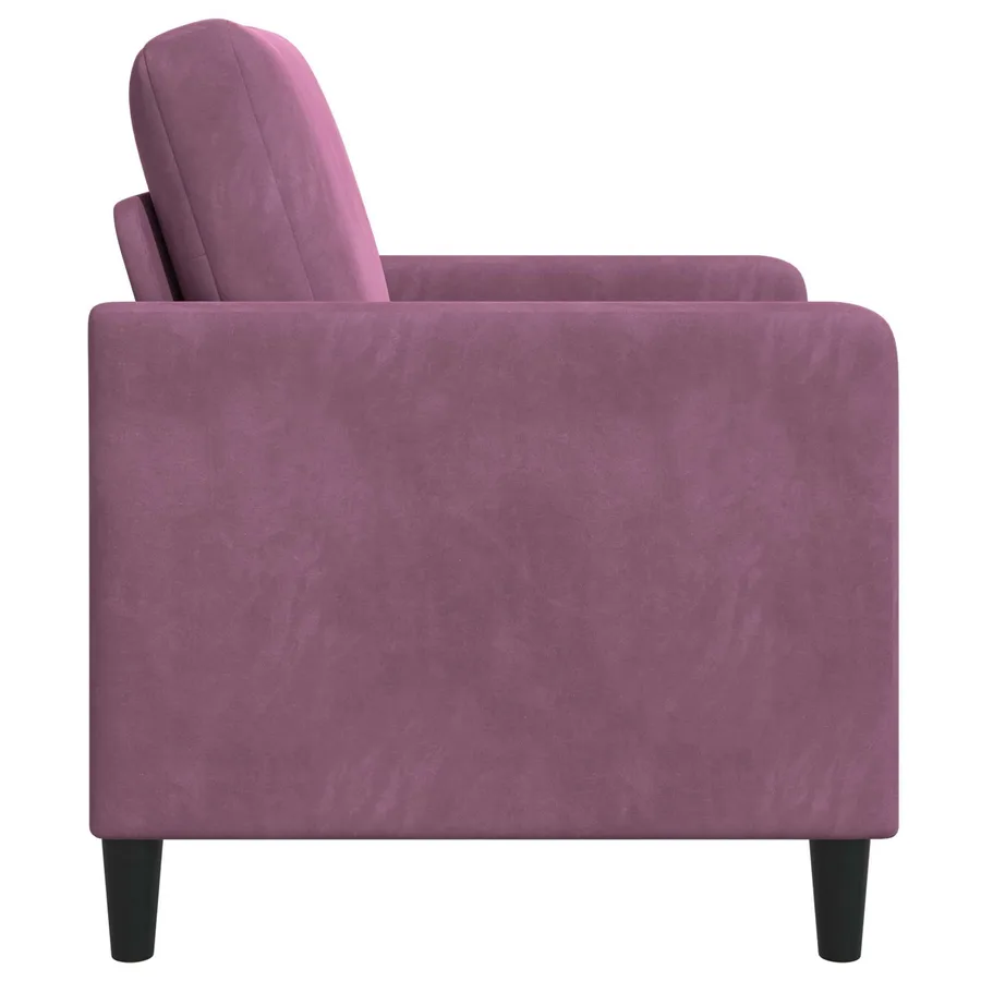 Sofa avec rangement Pourpre 72 x 78 x 87 cm Polyester - 5