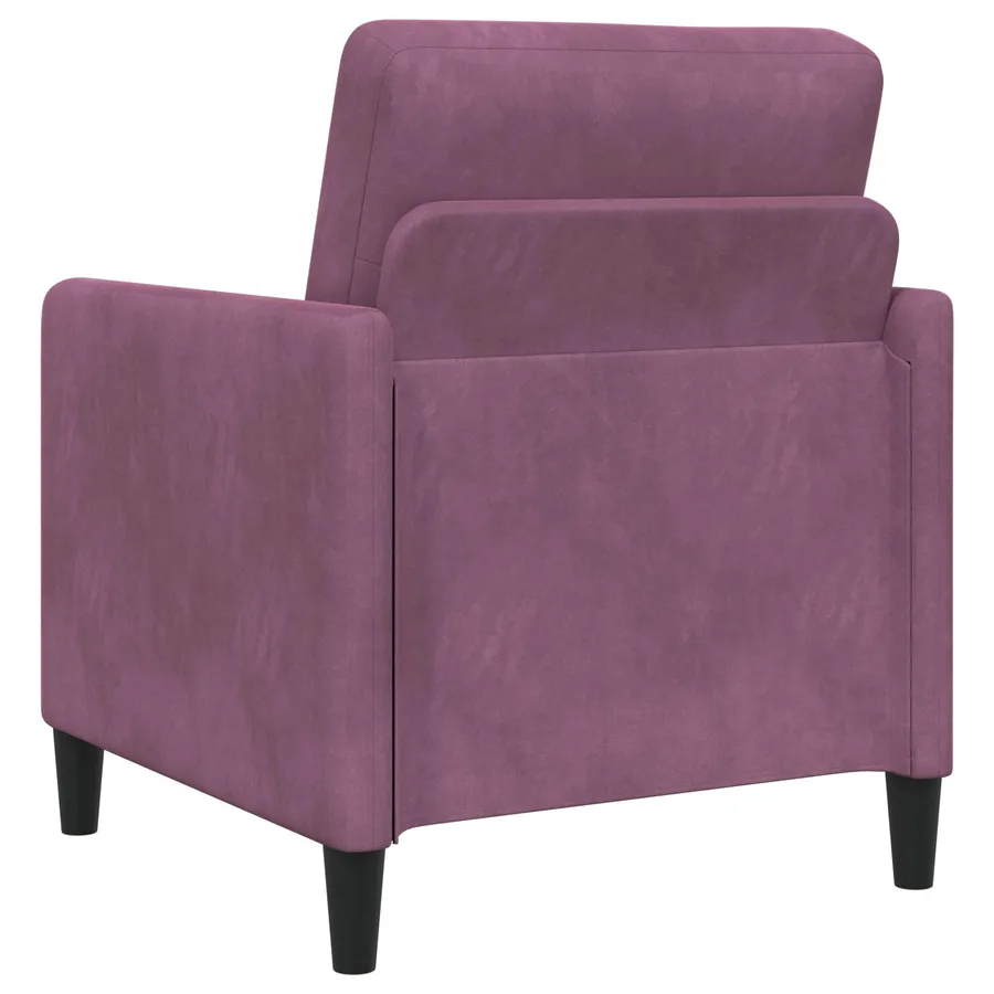 Sofa avec rangement Pourpre 72 x 78 x 87 cm Polyester - 6