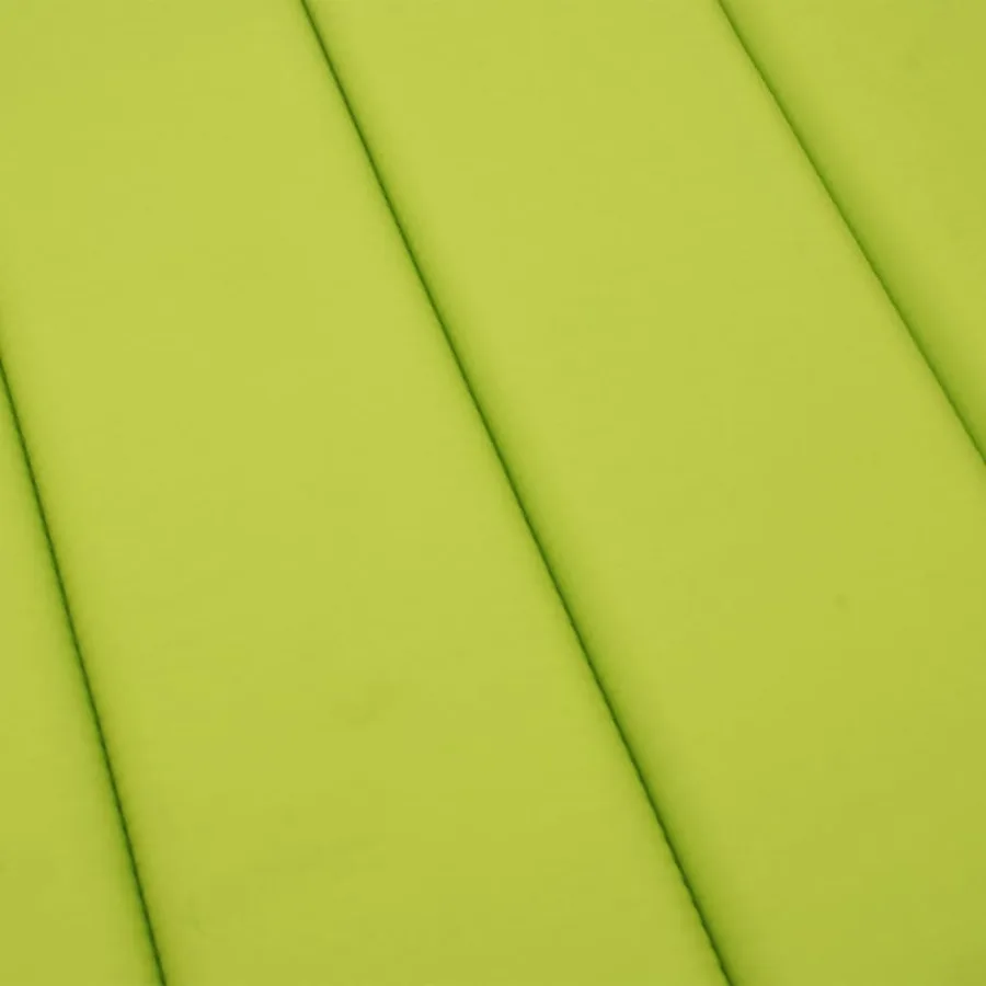 Coussin de chaise longue vert vif 200x60x3 cm tissu oxford - 7