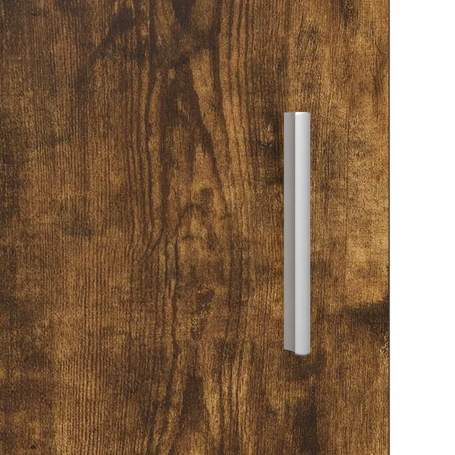 Buffet Chêne fumé 40 x 36 x 80 cm Bois d'ingénierie - 7