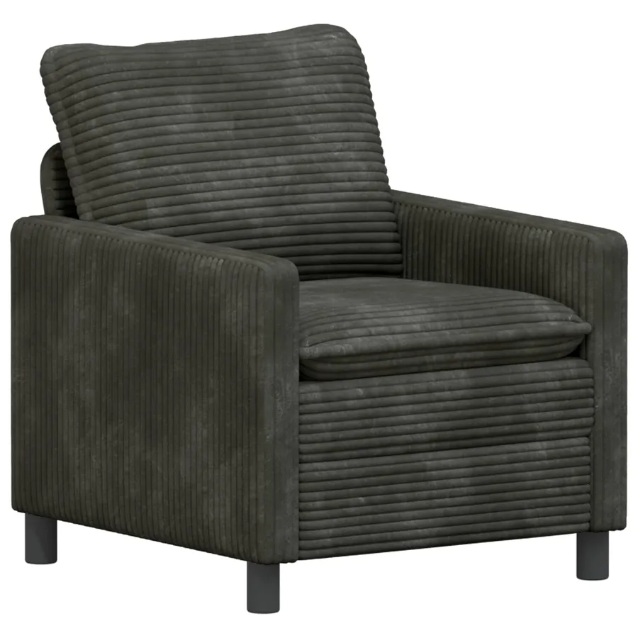 Ensemble de Canapés 2 pcs Anthracite Polyester - 3