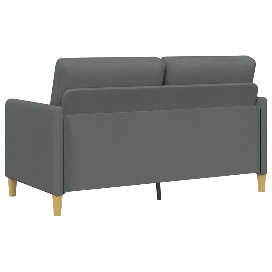 Sofa avec rangement Gris foncé 152 x 78 x 87 cm Polyester - 5