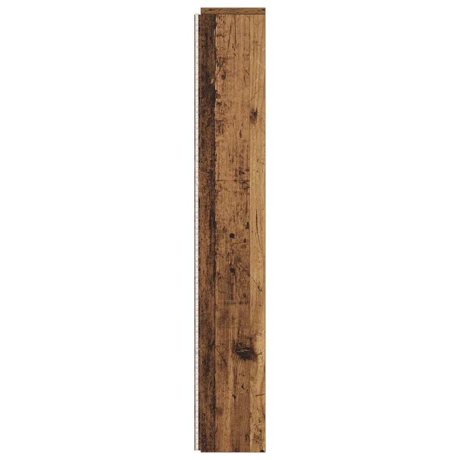 Tête de lit de rangement avec LED Bois ancien 160 cm - 7