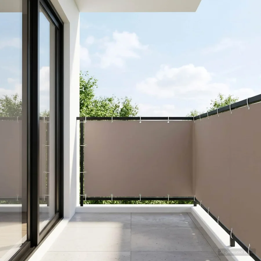 Écran de confidentialité pour balcon 150 x 400 cm - 3