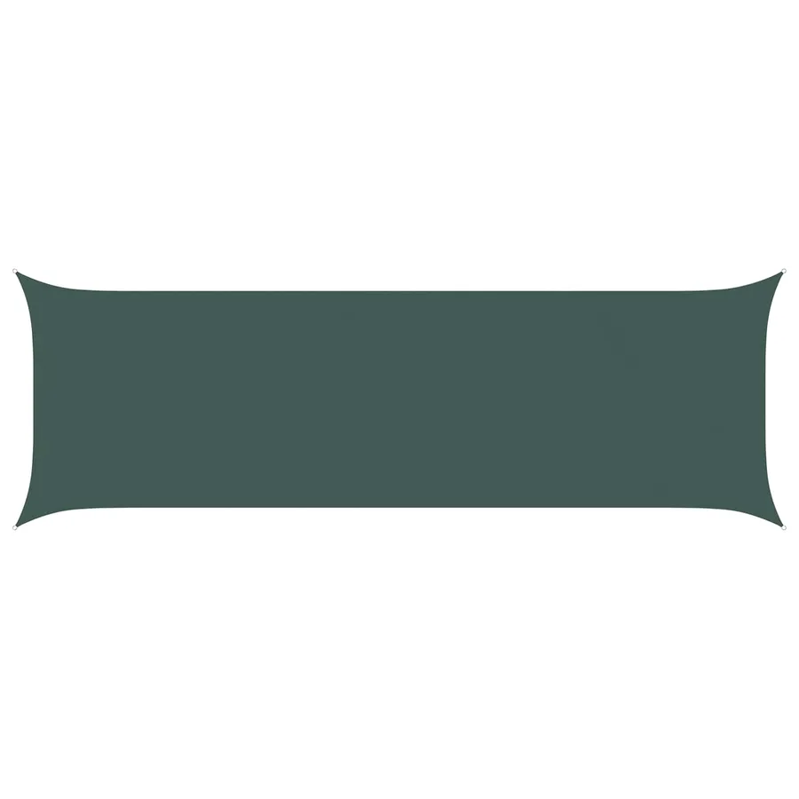 Voile d'ombre Vert foncé 2 x 6 m 100 % polyester Oxford - 2