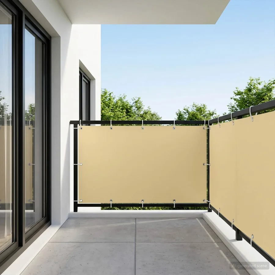 Écran de confidentialité pour balcon 150 x 1000 cm - 3