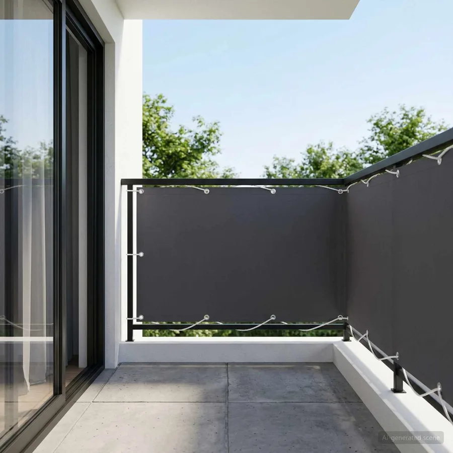 Écran de confidentialité pour balcon 1,5 x 25 m - 3