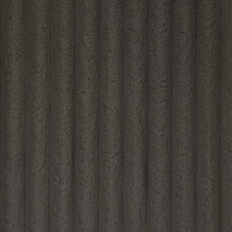 Fauteuil Anthracite velours côtelé - 7