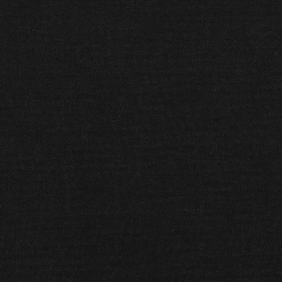 Cadre de lit sans matelas noir 140x190 cm tissu - 8