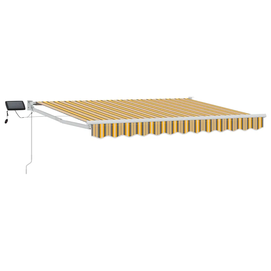Store rétractable manuel avec LEDs 2,5 x 2 m - 2