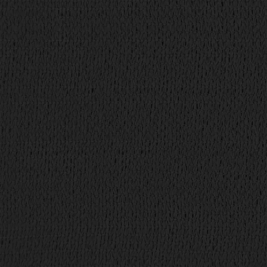 Écran de balcon Noir 75 x 1200 cm HDPE et Aluminium - 4