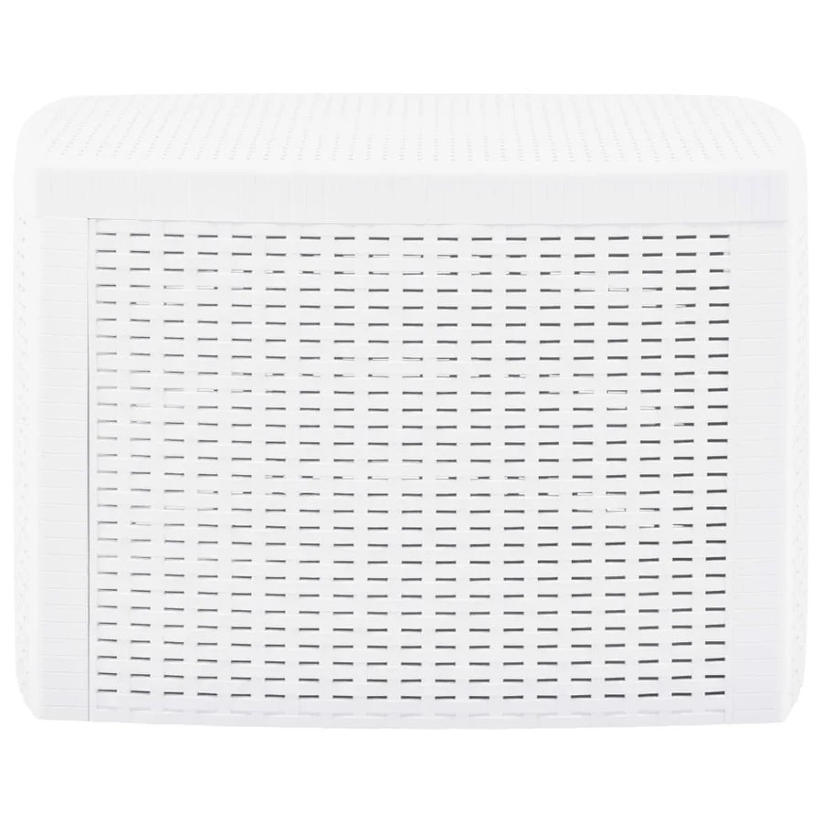 Table d'appoint Blanc 54x54x36,5 cm Plastique - 2