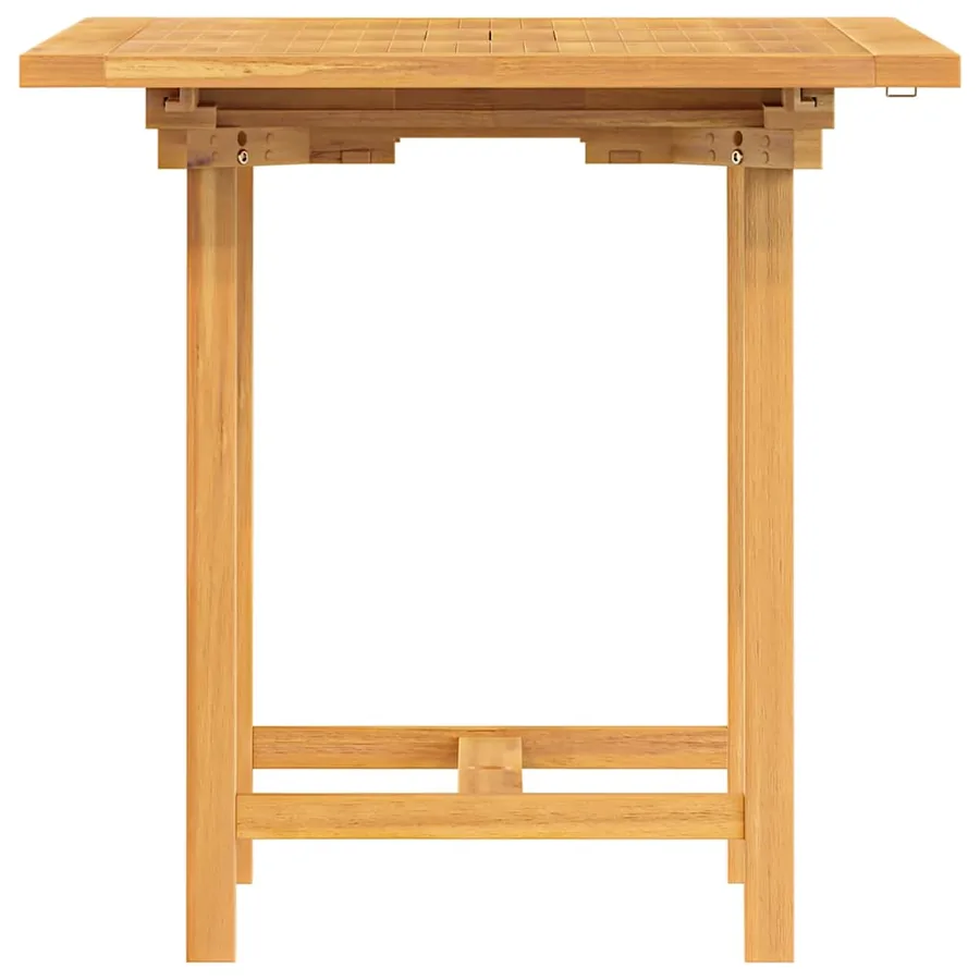 Table extensible de jardin 110-160x80x75 cm bois de teck solide - 6