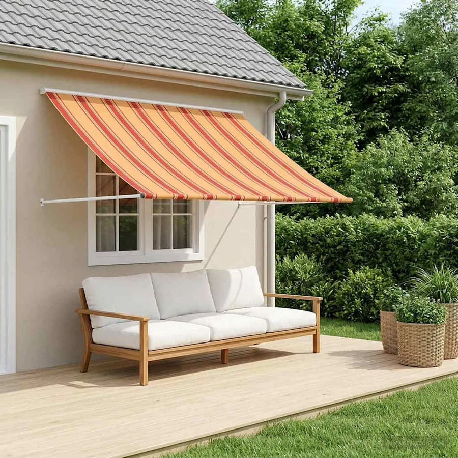 Auvent Multicolore 400 x 150 cm