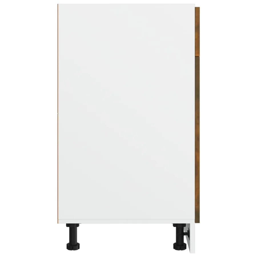 Armoire à tiroirs "Lyon" Chêne fumé 40 x 46 x 81,5 cm Bois d'ingénierie - 6