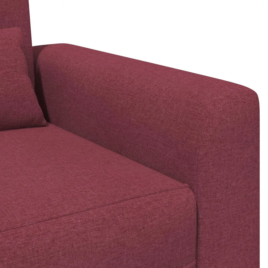 Fauteuil Bordeaux Tissu - 6