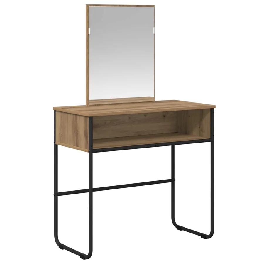 Table de Toilette Chêne artisanal 81 x 40 x 131 cm - 2
