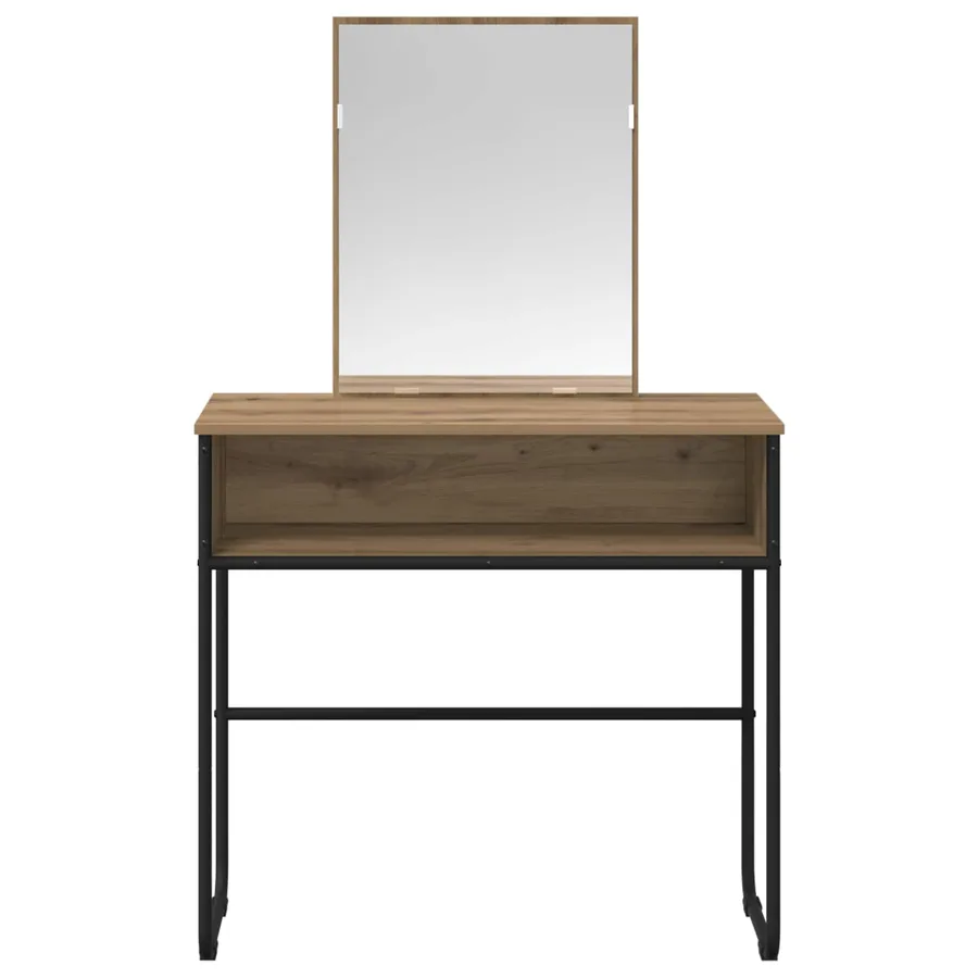 Table de Toilette Chêne artisanal 81 x 40 x 131 cm - 4