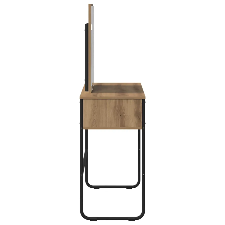 Table de Toilette Chêne artisanal 81 x 40 x 131 cm - 5