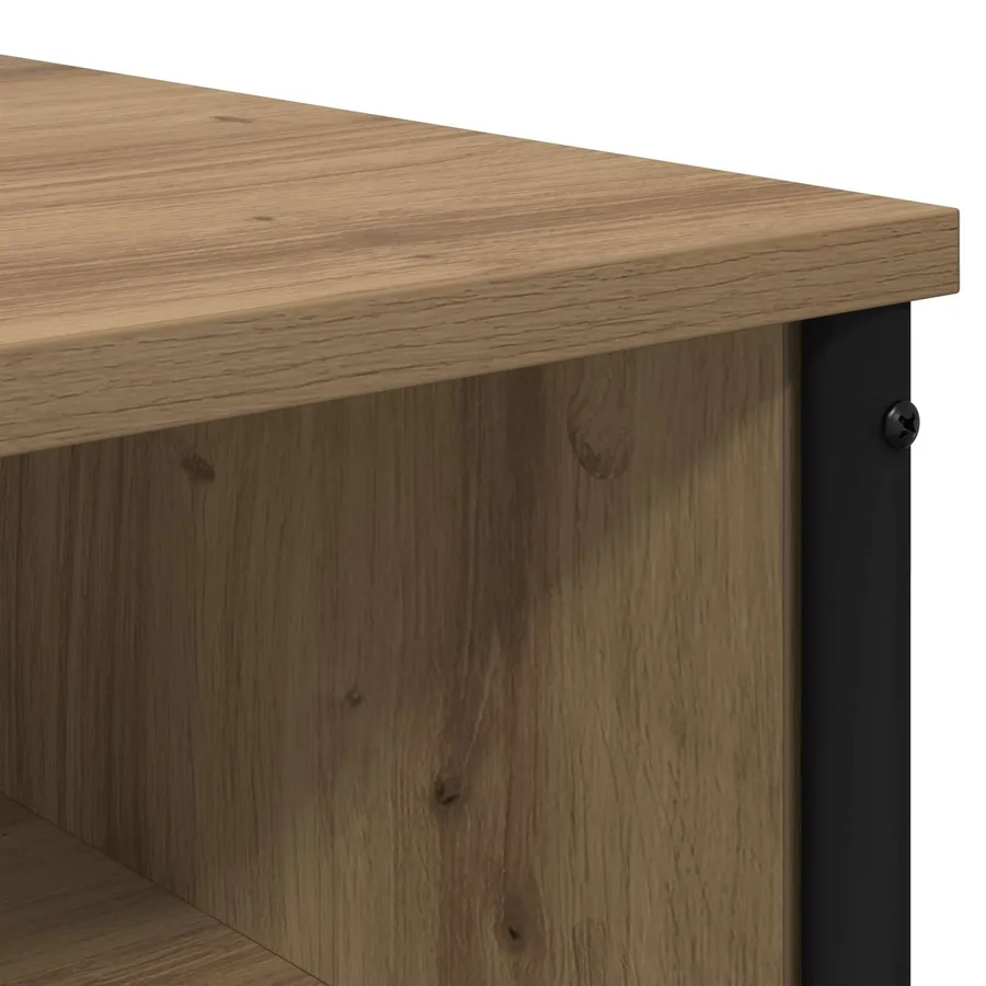 Table de Toilette Chêne artisanal 81 x 40 x 131 cm - 7