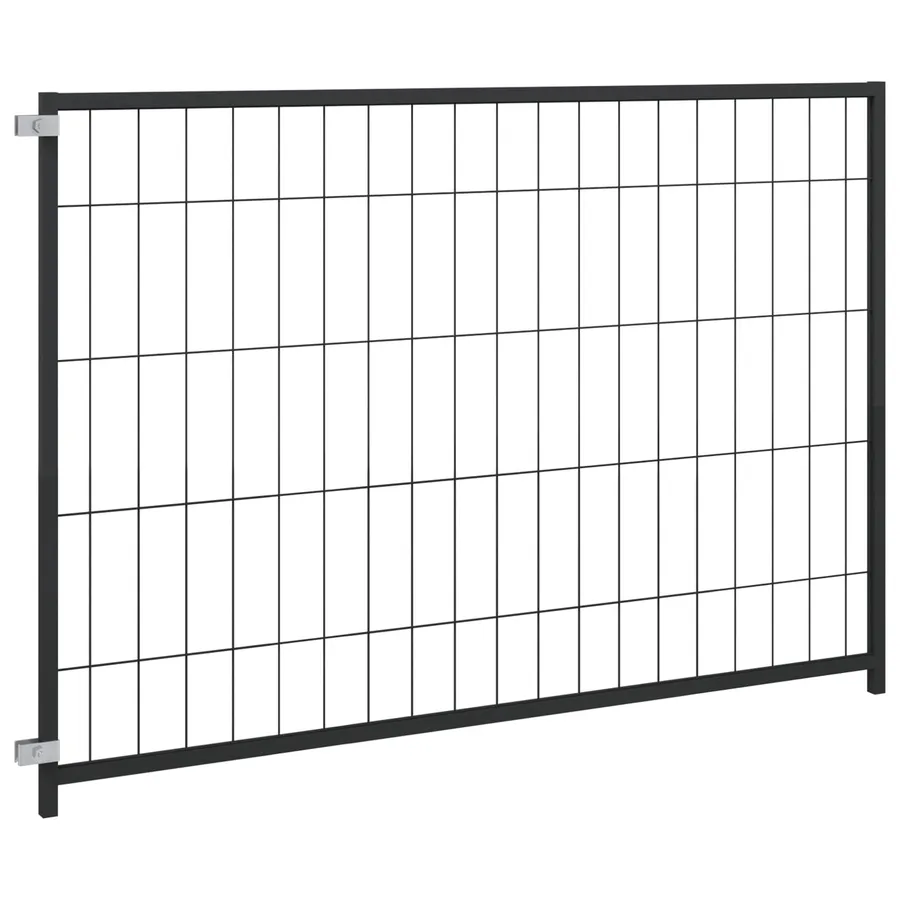 Chenil Noir 300x100x70 cm Acier - 2