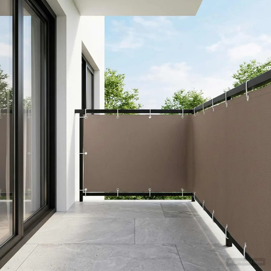 Écran de confidentialité pour balcon 1,2 x 15 m - 3