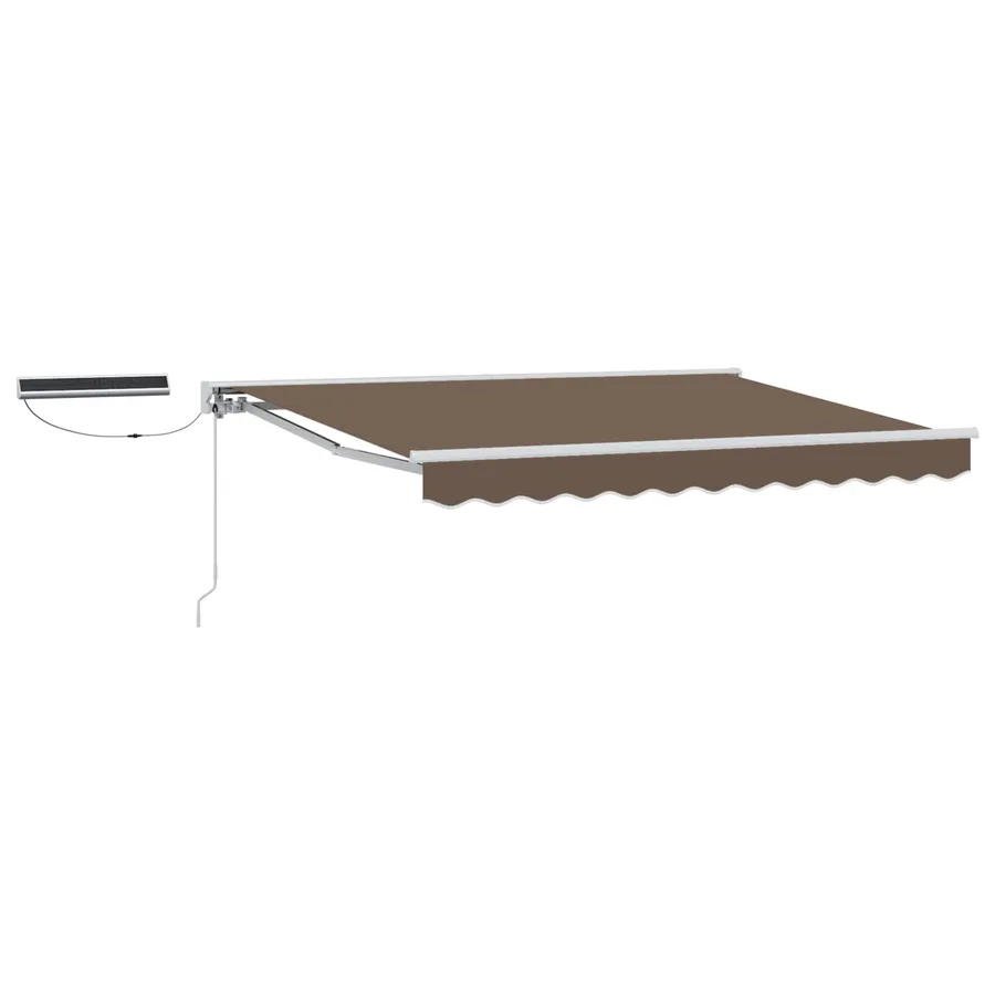 Auvent rétractable électrique Taupe 3 x 2 m - 2