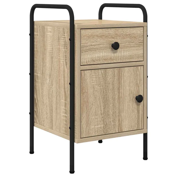Table de chevet Chêne Sonoma 35 x 36,5 x 61 cm