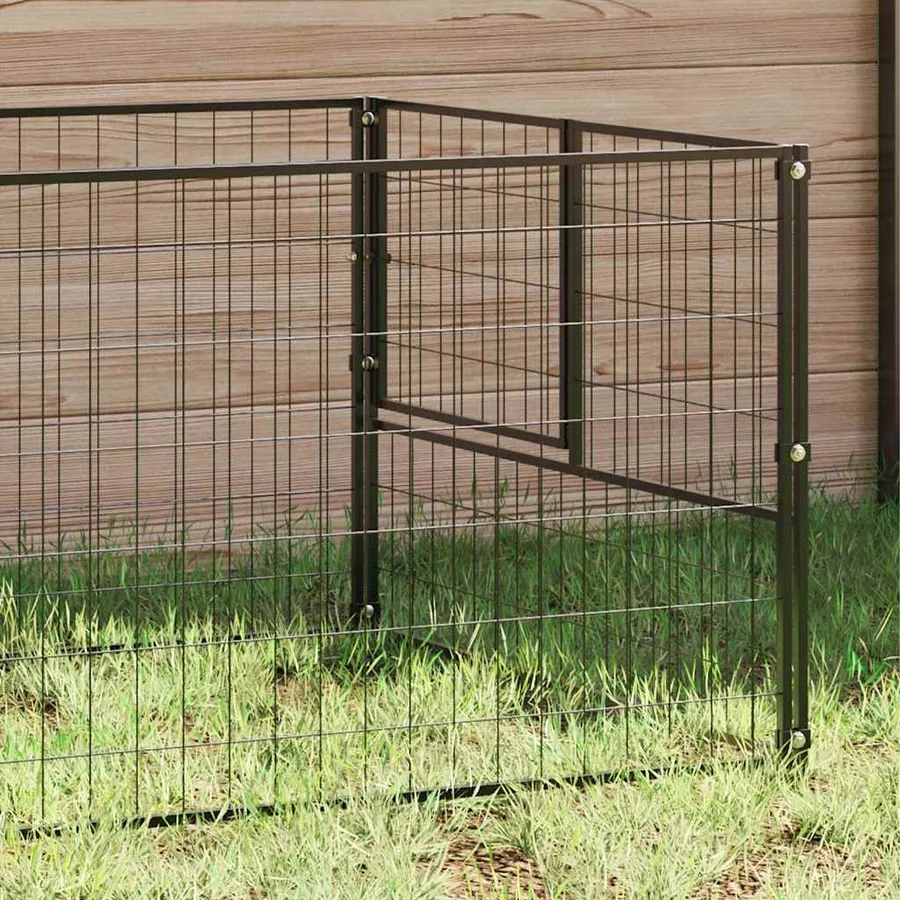 Chenil Noir 3 m² Acier - 3