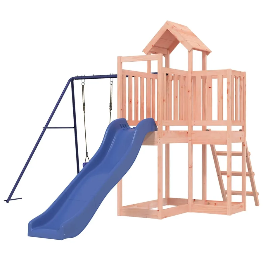 Aire de jeux d'extérieur bois massif de douglas - 3
