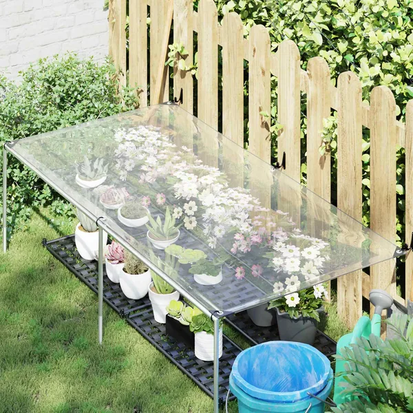 Bâche avec œillets Transparent 2 x 1,5 m Polyéthylène