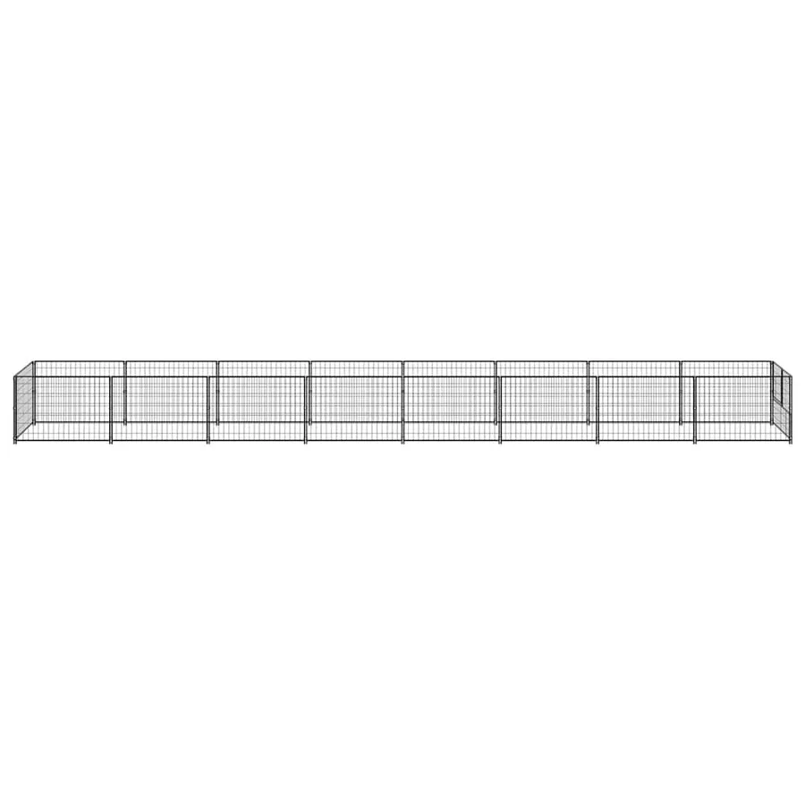 Chenil Noir 8 m² Acier - 5
