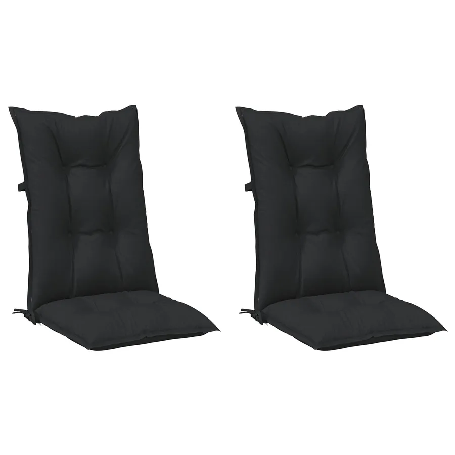 Ensemble de coussins de chaise à dossier haut 2 pcs - 2