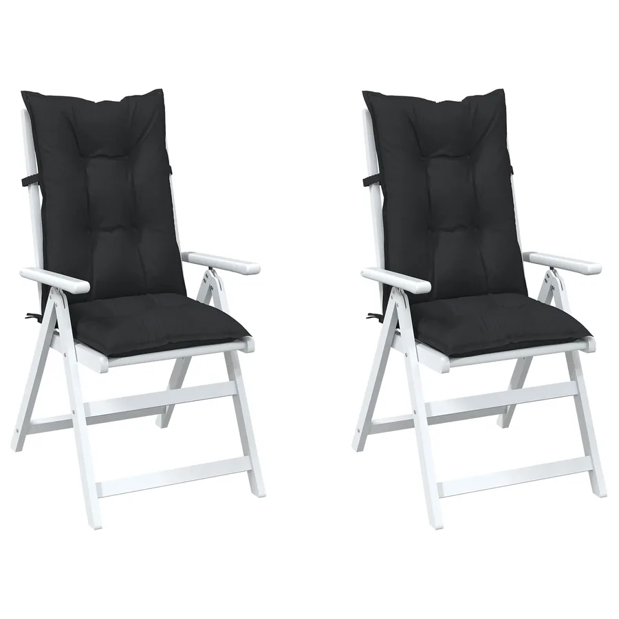 Ensemble de coussins de chaise à dossier haut 2 pcs - 3