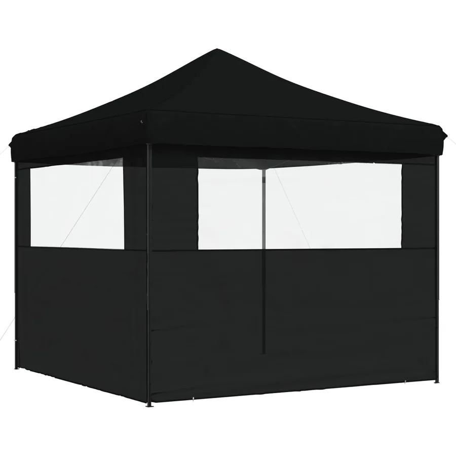 Tente de fête Noir 292 x 292 x 315 cm Tissu Oxford - 6